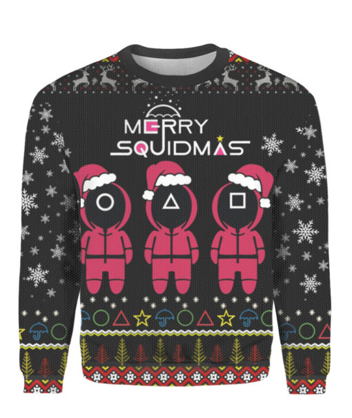 SquidGame Squidmas Ugly Christmas Sweater