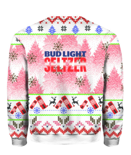 Perpermint Pattie Bud Light Ugly Christmas Sweater