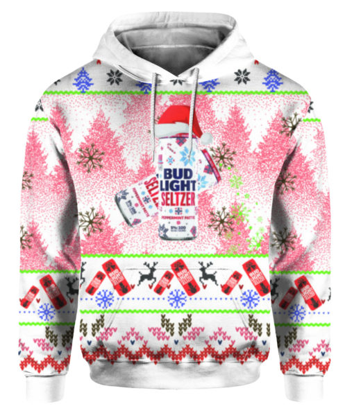 Perpermint Pattie Bud Light Ugly Christmas Sweater