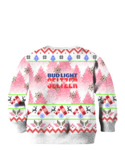 Perpermint Pattie Bud Light Ugly Christmas Sweater