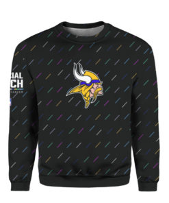 Minnesota Vikings 2021 NFL Crucial Catch Pullover Hoodie