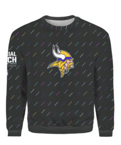 Minnesota Vikings 2021 NFL Crucial Catch Pullover Hoodie