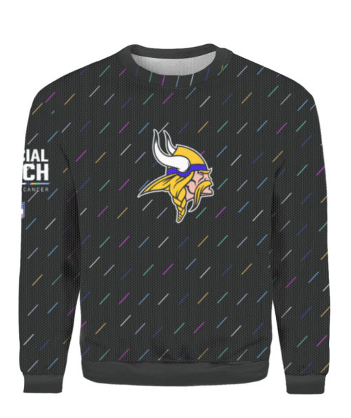 Minnesota Vikings 2021 NFL Crucial Catch Pullover Hoodie