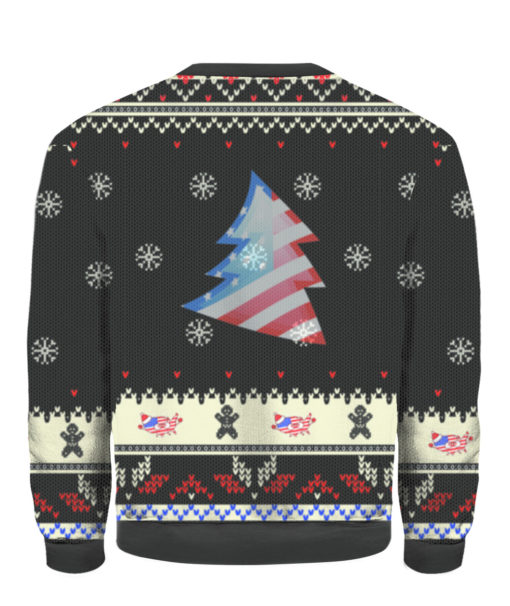 Joe Biden Eating Ice Cream Ugly Christmas Sweater