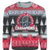 Atlanta Braves 2021 World Series Champions Ugly Christmas Sweater