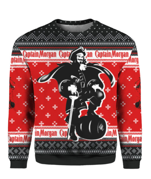 Captain Morgan The Standing Ugly Christmas Sweater - Q-Finder Trending ...