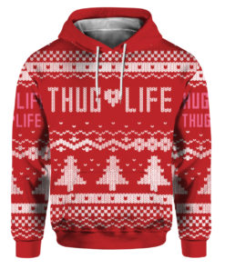 Warm up this holiday season with our new Thug Life Ugly Christmas Sweater. Featuring one of the most classic themes in modern history, this sweater is sure to illicit giggles and enjoyment from family and friends alike. We've designed it to fit both men and women . It's also available in several different color schemes - all of which are shown on this page (be sure to click on each picture for a better look). This Thug Life Ugly Christmas Sweater features the famous logo created by Tupac Shakur. The green sweater features the famous 'Thug Life' logo with green accents all over this black sweater made for women. If you're looking for the perfect ugly Christmas sweater to wear to a holiday party this year, look no further. This Thug Life Ugly Christmas Sweater has been designed with bright colors and the Thug Life logo. It's made with 100% polyester material that will keep you warm when it's cold outside. This sweater will keep you warm even on Christmas, with your favorite Thug Life characters printed onto it. Lightweight and comfortable, this Christmas sweater is perfect for any Christmas party or celebration. This long sleeve sweater will definitely turn heads and maybe even start some conversations. So what are you waiting for? Let's get this holiday season started with a bang and pick up your very own Thug Life Tacky Christmas Sweater! … This sweater is perfect for the holidays. It is one size fits most, with a non-adjustable strap in the back. It has a classic crew neck. This sweater displays the phrase 