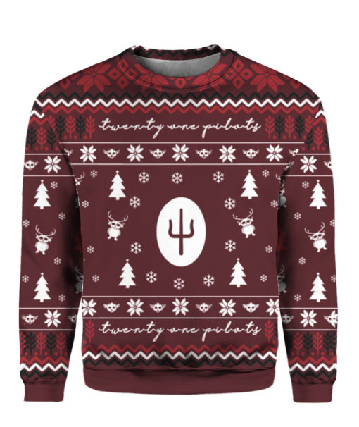 Twenty one Pilots Saves the year Ugly Christmas Sweater