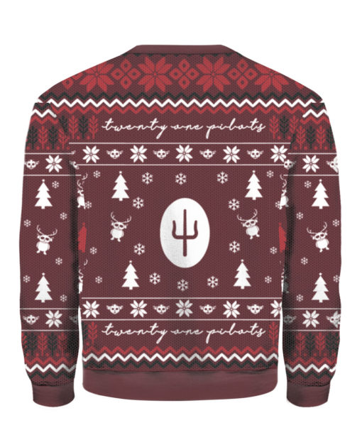 Twenty one Pilots Saves the year Ugly Christmas Sweater