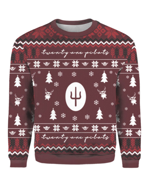 Twenty one Pilots Saves the year Ugly Christmas Sweater