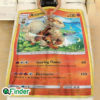 Arcanine Pokemon Trading Card Fleece Blanket 1