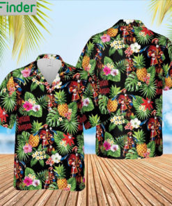 Captain morgan rum hawaiian shirt and short 2