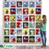 Christmas Snoopy Movie Watching Blanket Quilt
