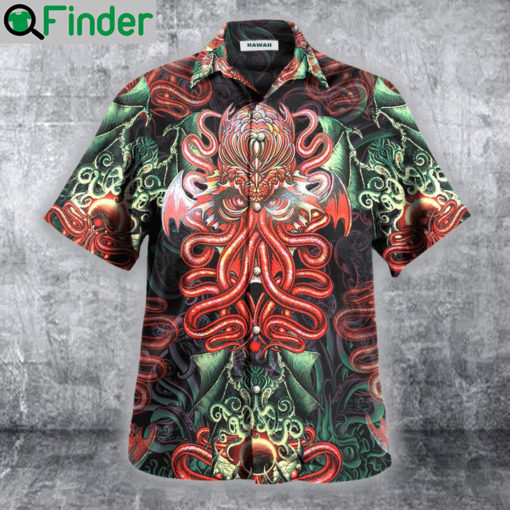 Cthulhu hawaiian shirt 4