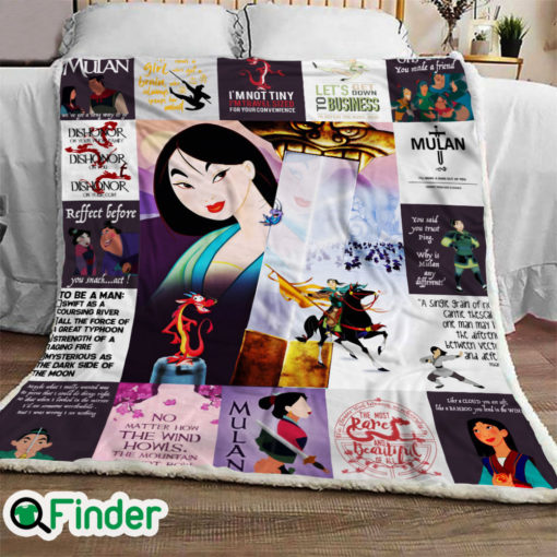 Disney Mulan Blanket Christmas Gift