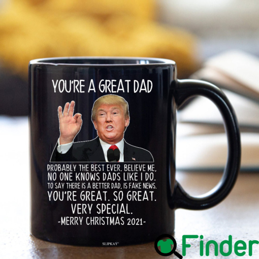 Great Dad Trump Speech Christmas Gift Mug 1