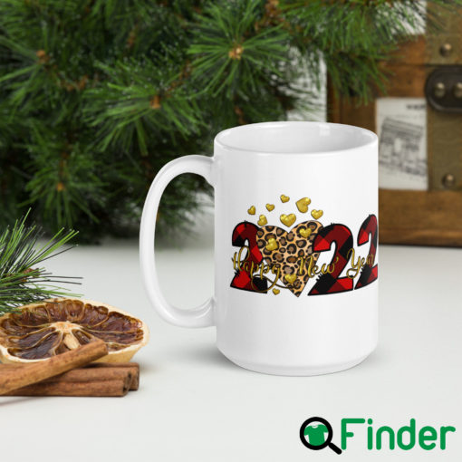 Happy New Year Coffee 2022 Mug Holiday Gift