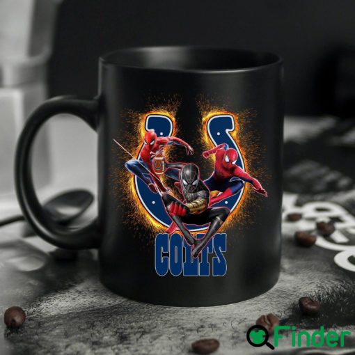 Indianapolis Colts Spider Man No Way Home Mug