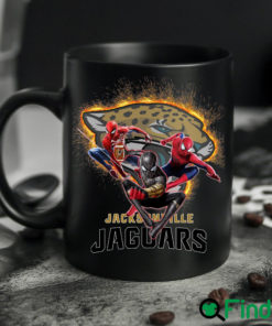 Jacksonville Jaguars Spider Man No Way Home Mug