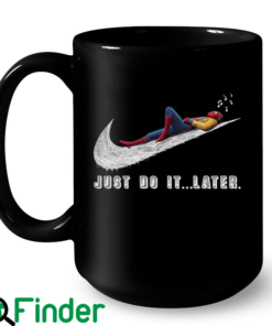 Just Do It Later Spider Man Coffee Mug