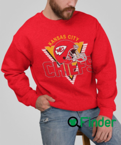 Kansas City Chiefs Crewnec Vintage Football Sweatshirt