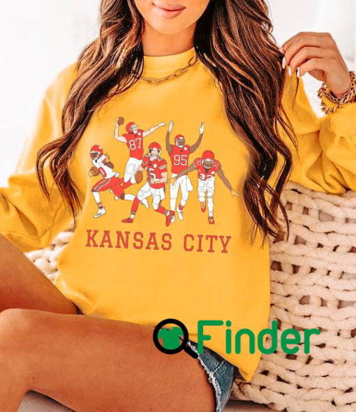 Kansas City Chiefs Vintage Football Crewneck Sweatshirt 1
