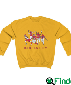 Kansas City Chiefs Vintage Football Crewneck Sweatshirt 2