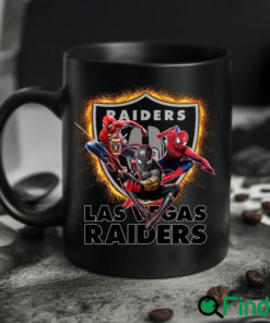 Las Vegas Raiders Spider Man No Way Home Mug