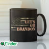Lets Go Brandon American Flag Anti Biden Political New Mug