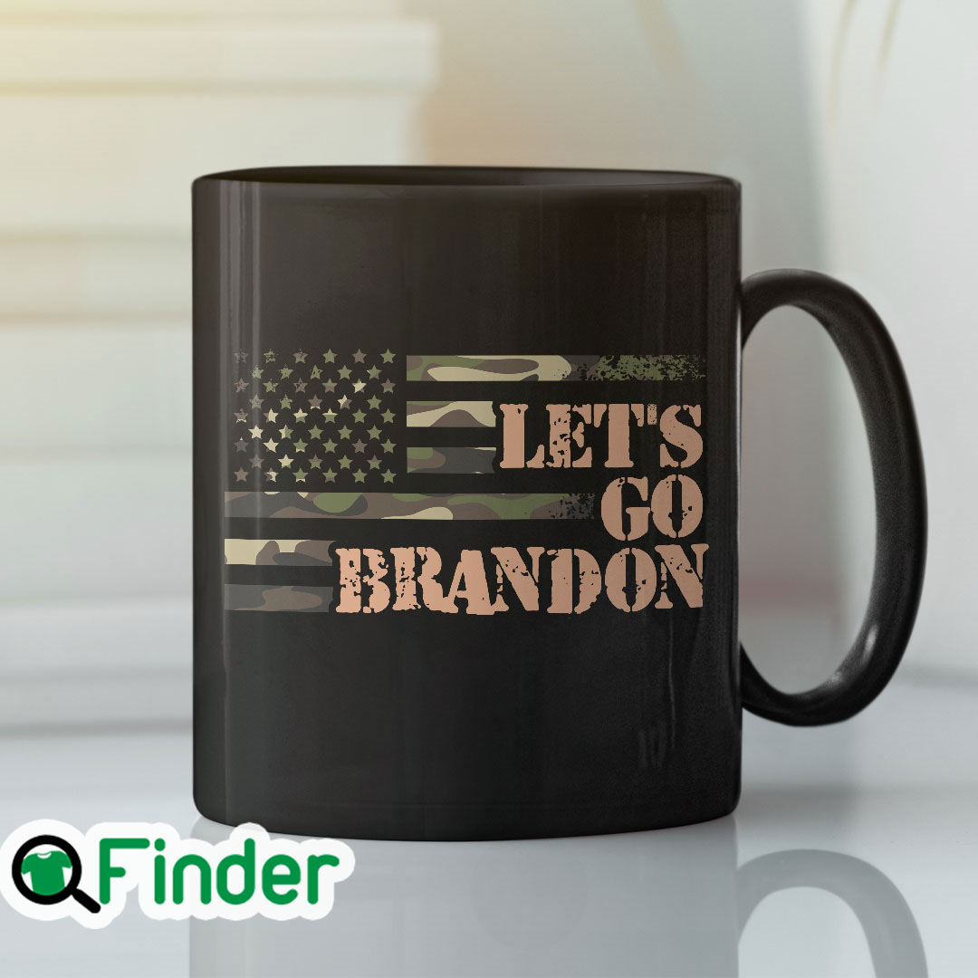 Lets Go Brandon American Flag Anti Biden Political New Mug Lets Go Brandon American Flag Anti Biden Political New Mug