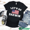 Lets Go Darwin Vintage US Flag Shirt