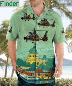 Maryland State Police Aerospatiale SA 365N 1 Dauphin 2 Hawaiian Shirt 4