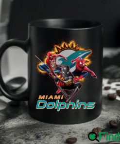 Miami Dolphins Spider Man No Way Home Mug