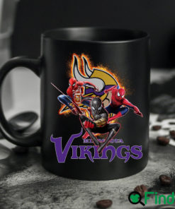 Minnesota Vikings Spider Man No Way Home Mug