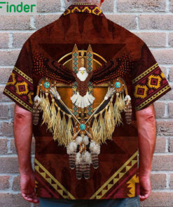 Native American Eagle Hawaiian Shirt 5