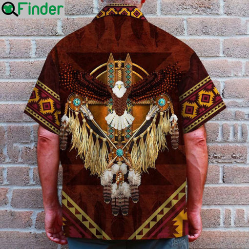 Native American Eagle Hawaiian Shirt 5