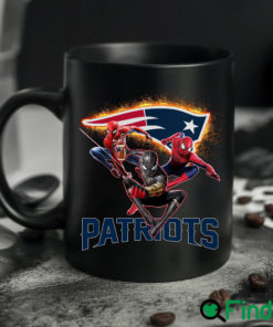 New England Patriots Spider Man No Way Home Mug