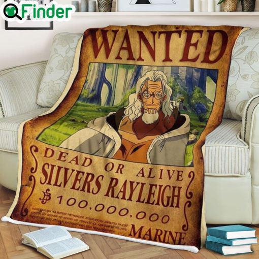 One piece Blanket Silver Rayleigh wanted soft blanket