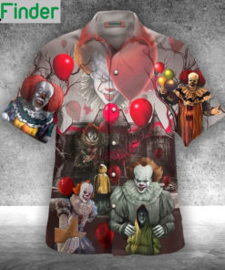 Pennywise youll float too unisex hawaiian shirt