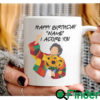 Personalized Happy Birthday I ADore You Funny Coffee Mug