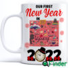 Personalized Our First New Year In Wyoming Coffee Mug 2022