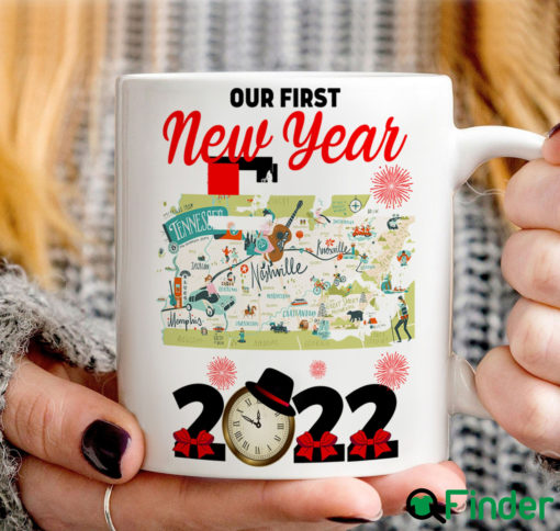 Personalized States Our First New Year In Tennessee Coffee Mug 20223