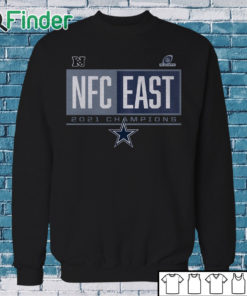 Sweatshirt Dallas Cowboys 2021 NFC East Division Champions Blocked Favorite T Shirt