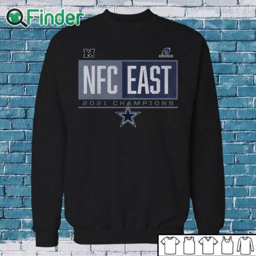 Sweatshirt Dallas Cowboys 2021 NFC East Division Champions Blocked Favorite T Shirt