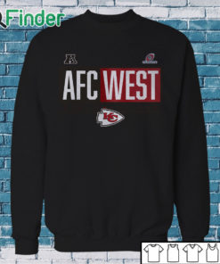 Sweatshirt Kansas City Chiefs 2021 AFC West Division Champions Blocked Favorite T Shirt