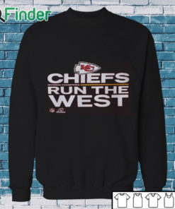 Sweatshirt Kansas City Chiefs 2021 AFC West Division Champions Trophy Collection T Shirt