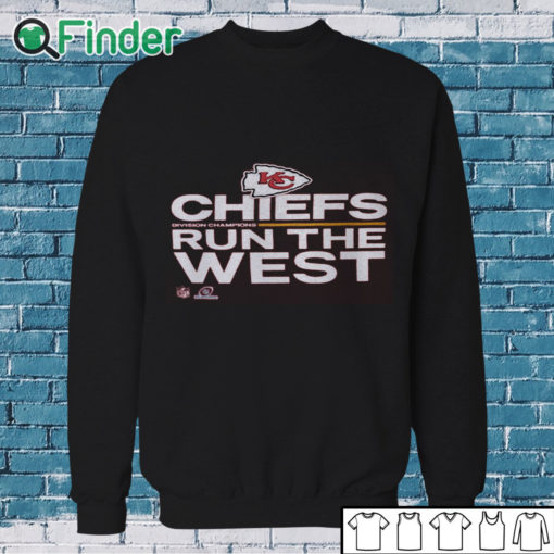 Sweatshirt Kansas City Chiefs 2021 AFC West Division Champions Trophy Collection T Shirt