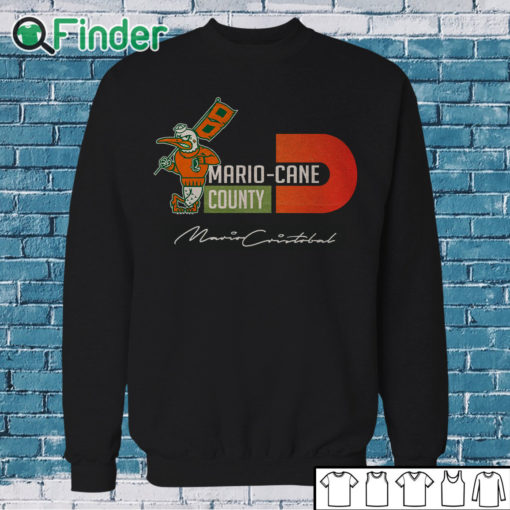 Sweatshirt MARIO CANE COUNTY coach cristobal shirt