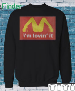 Sweatshirt Mariah Carey McDonalds Shirt Im Loving It T shirt