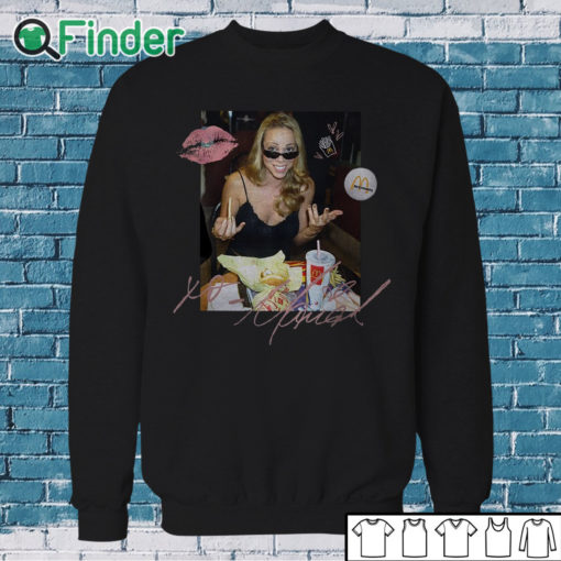 Sweatshirt Mariah Carey Mcdonalds T shirt